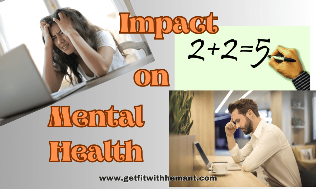 Impact of stress on mental health